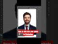 How to add a coat to a passport size photo using Photoshop - Photoshop tutorials #enigmaticgallery