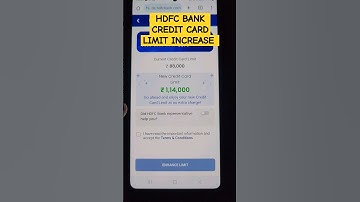 Hdfc Bank Credit Card limit Increase Offer !! Hdfc bank credit card ki limit increase kaise kare !