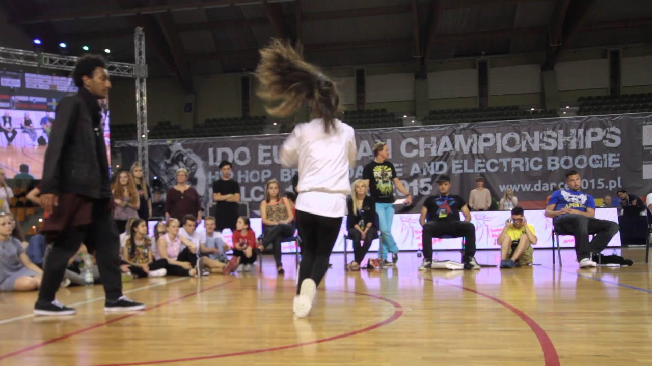 NATURAL [GER] vs. CARMELINA [GER] | Solo Battle Adults | IDO European Hip Hop Championship 2015
