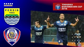 Memori Laga Final Torabica Bhayangkara Cup 2016 | Arema Cronus (2) vs Persib Bandung (0) | Duel Biru