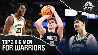Top three big men Warriors should target with No. 11 pick in 2026 NBA Draft | NBC Sports BA