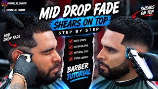 This Mid Drop Fade Came Out TOO CLEAN 🔥 | Full Tutorial