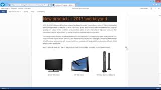 Word 2013 Web App Commenting screenshot 5