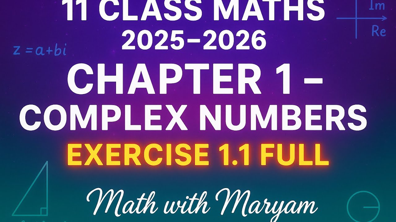 Introduction to complex numbers and basic formulas - YouTube