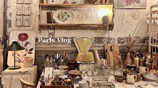 Paris vlog | Typical French Brasserie | French Interior Boutique | North Marais hidden restaurants