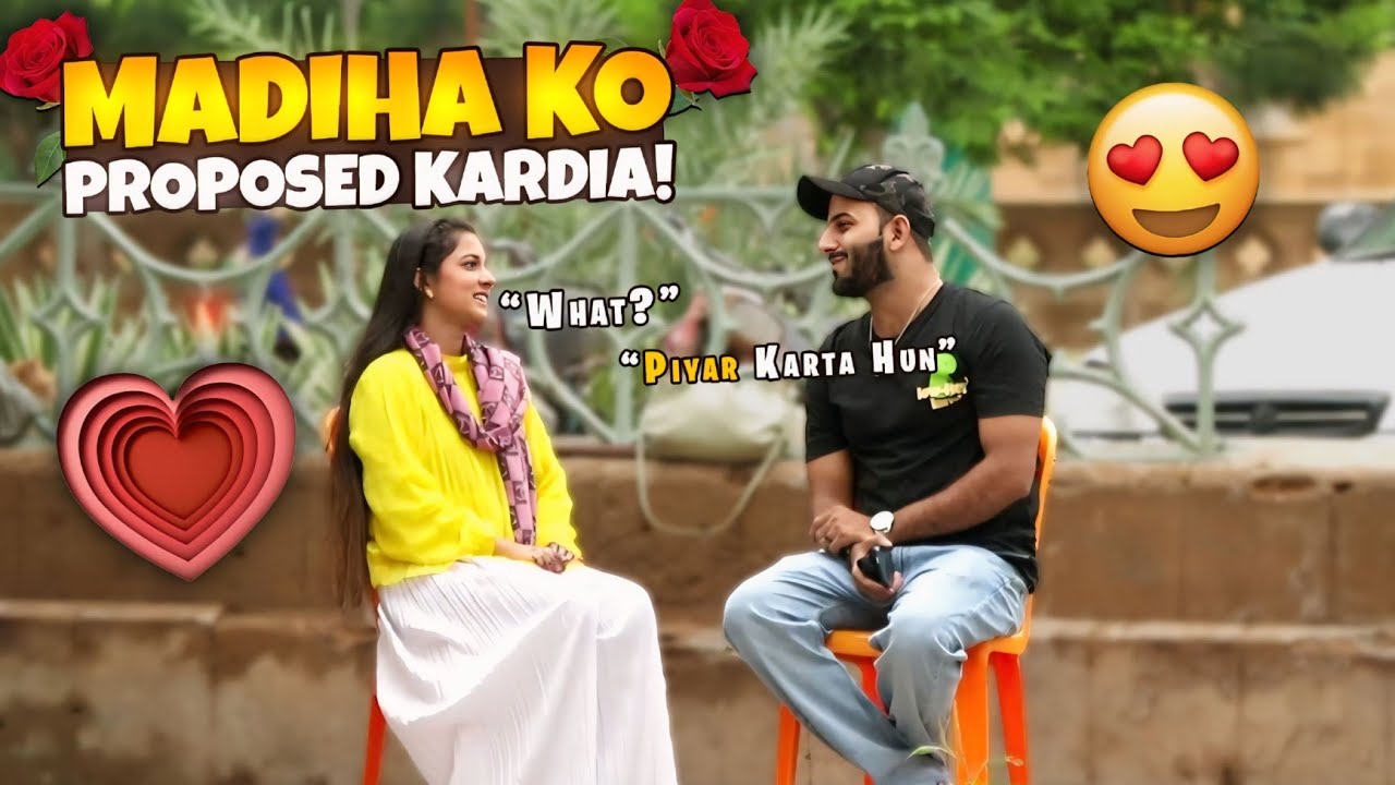 Madiha Ko Proposed Kardiya 😍 | Humanitarians Nano 