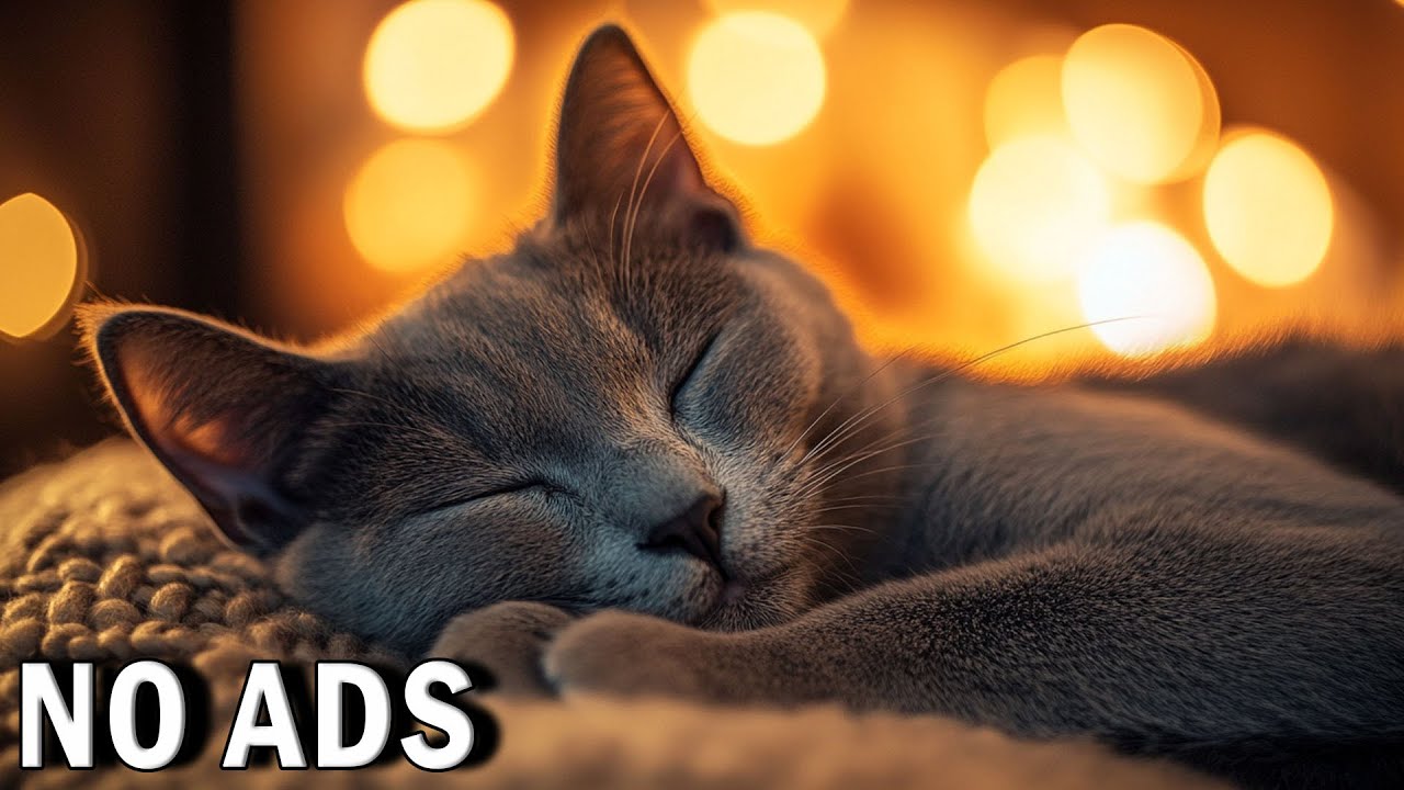 1 Hour of Healing Music for Cats | Soothing Sounds to Ease Separation Anxiety & Help Deep Sleep