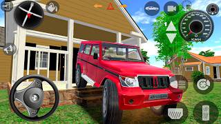 Realistic Indian cars 3D: 4x4 Modified Bolero car Offroad Driving Adventure - car android gameplay