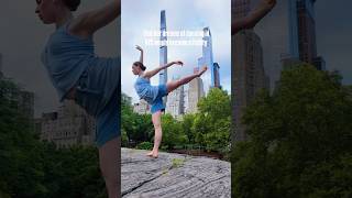 You might Spot this Dancer in New York City Central Park