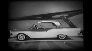 1957 Ford Skyliner commercial  (Lucy and Ricky)