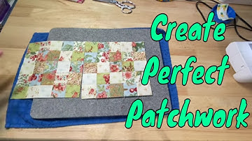Using Gridded Interfacing to Create Perfect Patchwork Blocks