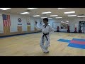 Taekwondo Form Breakdowns - Taegeuk Oh Jang (Purple Belt)