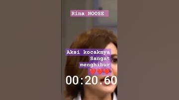 AKSI KOCAK RINA MENIRUKAN GAYA NAJWA SYIHAB #shorts #trending #lucu