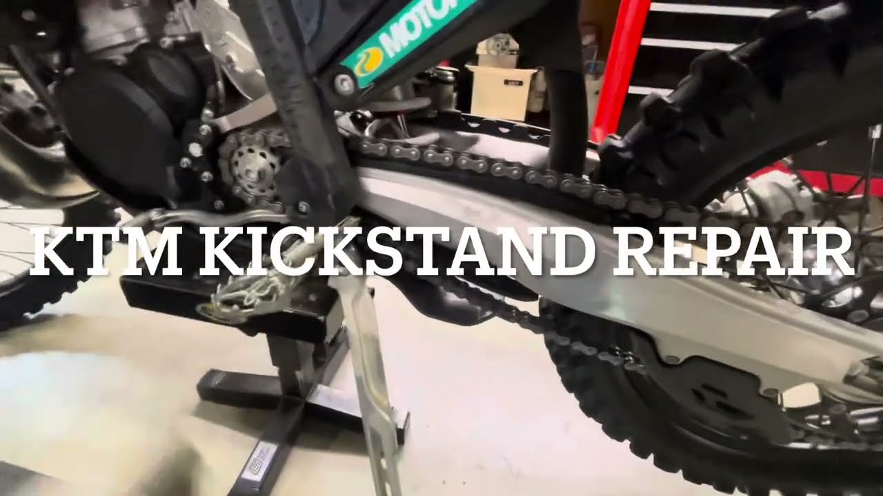 KTM kickstand repair 