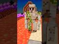 Minecraft Golam 🆚 Pillager #minecraft #shorts #gaming #trending #memes #letest #yt #battle