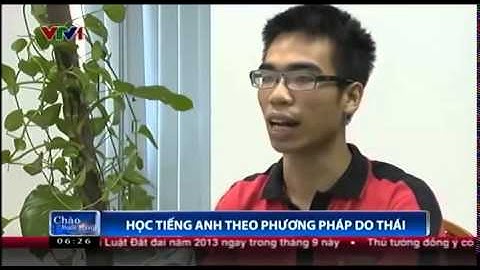 Có mấy trung tâm Tiếng Anh làm được điều này - Smartcom - đài truyền hình VTV1 Chào buổi sáng