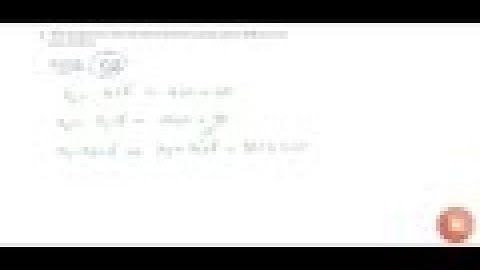 Write first four terms of the AP, when the first term a and the common difference d are given as...