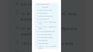 Day 1 of start study plan _ september 2026