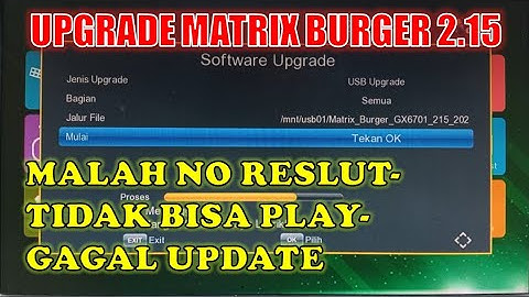 UPGRADE MATRIX BURGER TERBARU 2.15 YOTUBE TIDAK BISA PLAY UPDATE GAGAL NO RESULTS