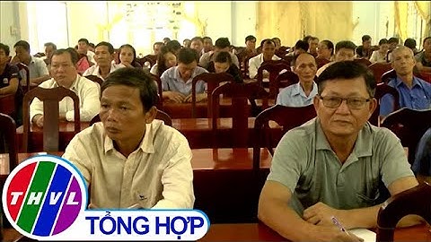 Ông Bùi Văn Nghiêm tiếp xúc cử tri xã Trung An huyện Vũng Liêm