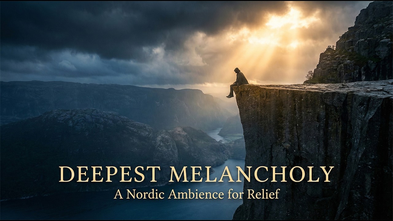 Sad Nordic Noir Music: Dark Cello & Piano for Sleep & Focus (2 Hour Mix)