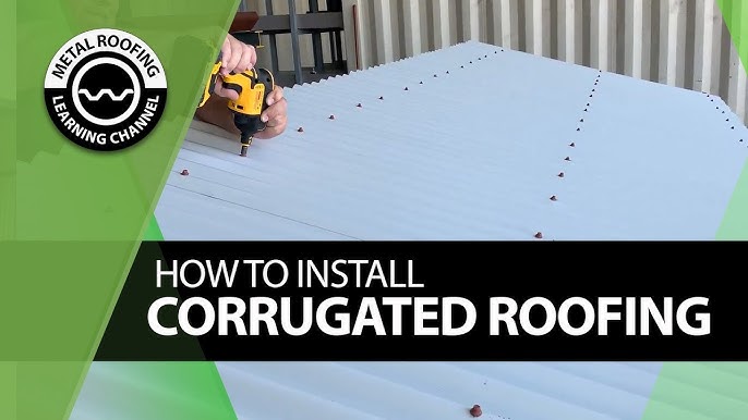 How to Overlap Corrugated Metal Roofing