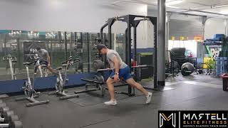 Drop Split Squat w/ Continuous Cycle Jump