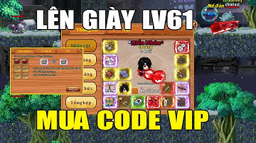Làng Lá Phiêu Lưu Ký I Lên Giày LV 61 Cho CaKoii...Mua CODE VIP..SK Đua TOP Ăn Bánh