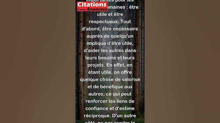 Rends-toi nécessaire auprès de quelqu'un. Ne rends la vie dure à personne. - Ralph Waldo Emerson