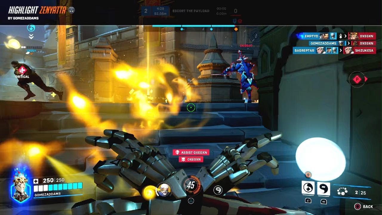 Overwatch 2 - Gave Genji a Sparta Kick!