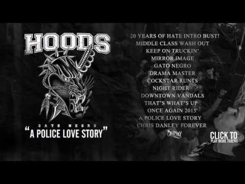 Punk music video thumbnail preview for Hoods - A Police Love Story
