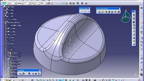 Drehschalter - Catia v5 GSD Training - extrude - extend - rotate - symmetry
