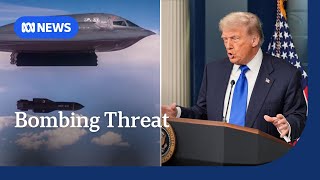Trump threatens Iran with further bombing if Tehran pursues nuclear weapons | ABC NEWS