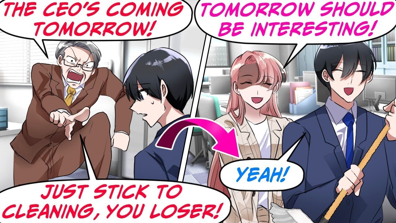 I Got Demoted to Cleaning Duty for Speaking Out! But Then, The Truth Came Out…[RomCom Manga Dub]