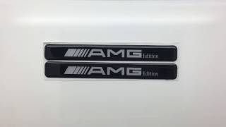Комплект Наклеек Mercedes-Benz Amg 2 Шт.
