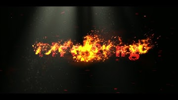 How to create Fire Text Animation || Kinemaster Tutorial
