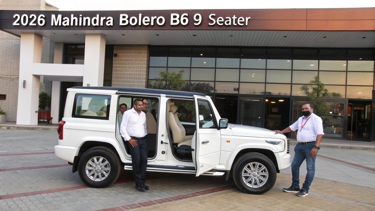2026 Mahindra Bolero B6 🔥 9 Seater दमदार SUV | माइलेज, फीचर्स, कीमत 💪🚗