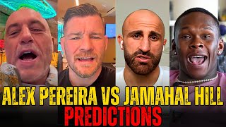 Fighter Predictions for Alex Pereira Vs Jamahal Hill | UFC 300