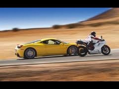 Car VS Motorcycle - First Vehicle - YouTube