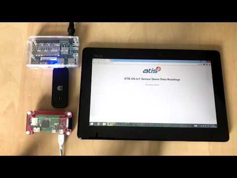ATIS OS-IoT Sensor Demo Data Readings