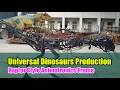#Raptor Style #Animatronics Frame, Dinosaur #Mechanical Structure