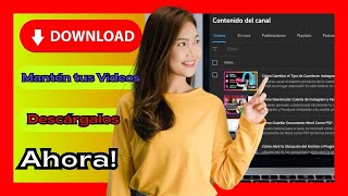 ✅ Como Descargar Un Video De Mi Canal De YouTube (2024) Descargar Todos Los Videos De Tu Canal