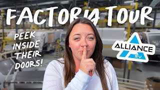 Alliance Factory Tour! (Behind-the-Scenes of How They Build RV's)