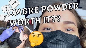 Ombre Powder Brows Touch Up - Update after three months - Healing Process and Experience