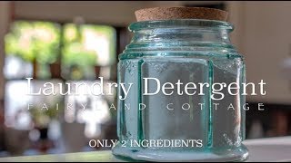 2 Ingredient Laundry Detergent  Zero Waste  Natural  Economical