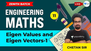 Eigen Values and Eigen Vectors - 1 | Lec 11 | Engineering Maths | GATE/ESE Civil Engineering Exam