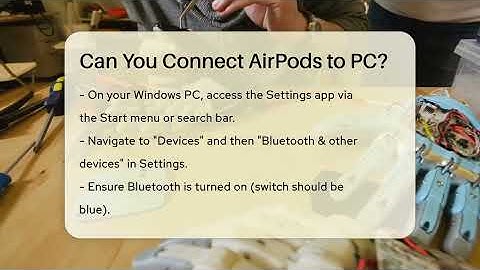 Can You Connect AirPods to PC? - Talking Tech Trends