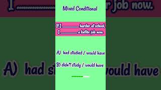only 1% can pass this Mixed conditional test ? | Are you one of them? #conditionalsentence