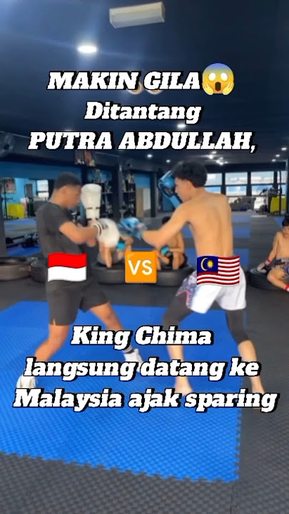King 👑Chima🇮🇩 VS🇲🇾Putra Abdullah #boxing #fight #sparring #byoncombat #ufc #mma #tinju  #shorts