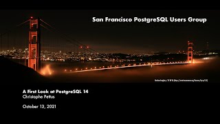 What's New in PostgreSQL 14
